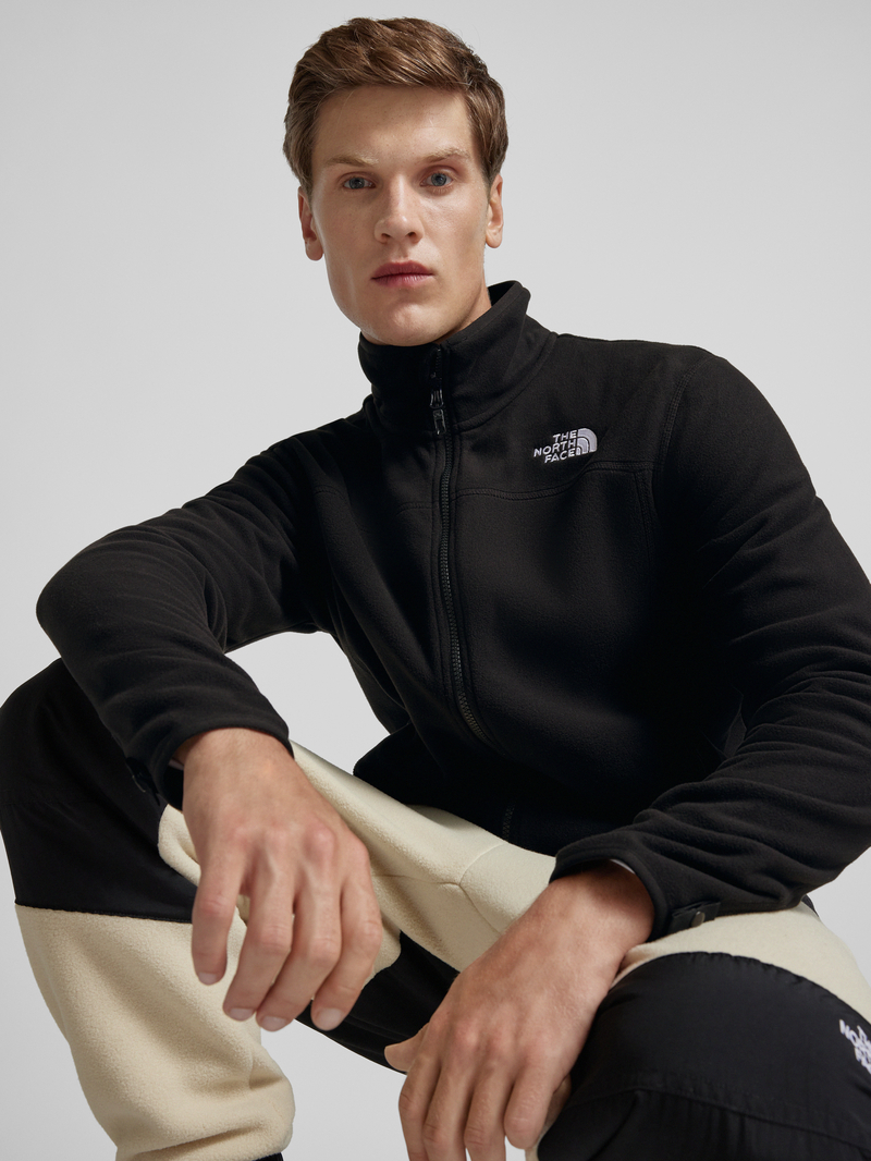 The North Face Sweatjack met opstaande kraag