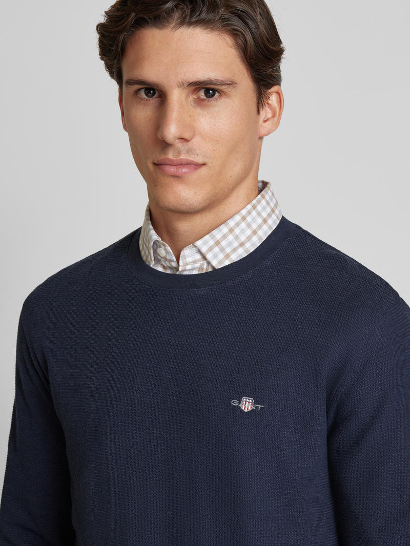Gant Sweatshirt met labelstitching