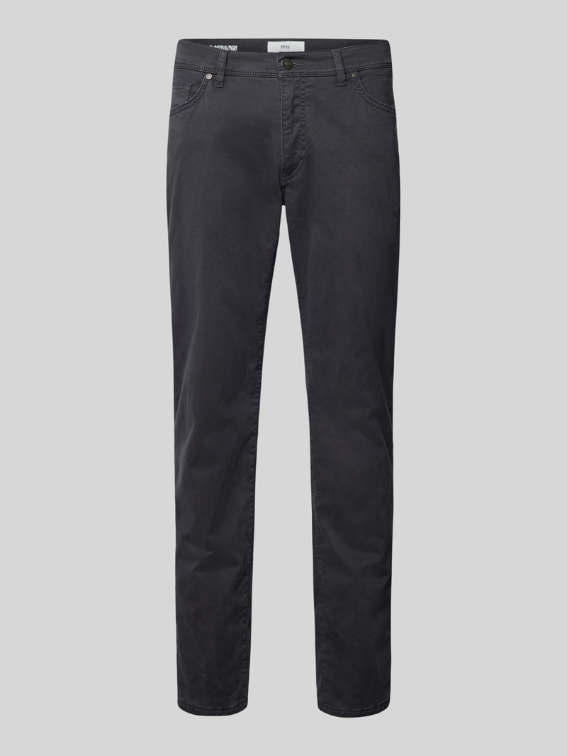 BRAX Stoffen broek met knoop- en ritssluiting model 'CADIZ'