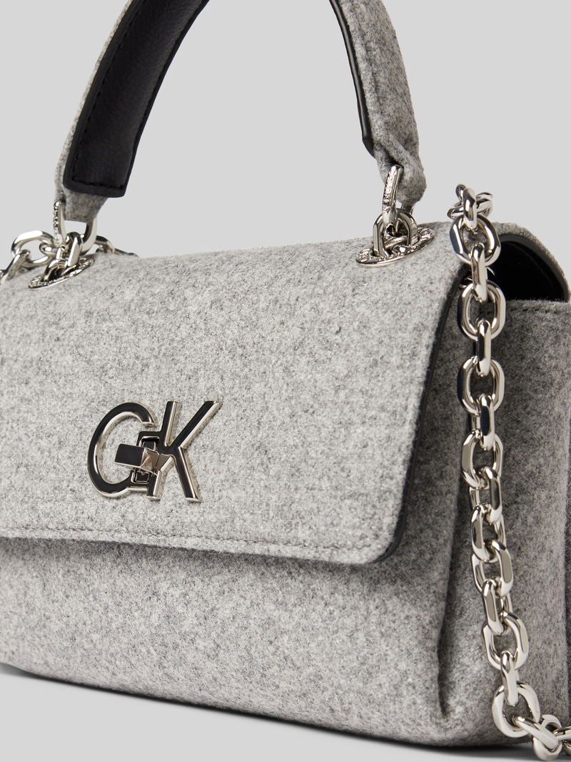 CK Calvin Klein Schoudertas met labeldetail model 'RE-LOCK'