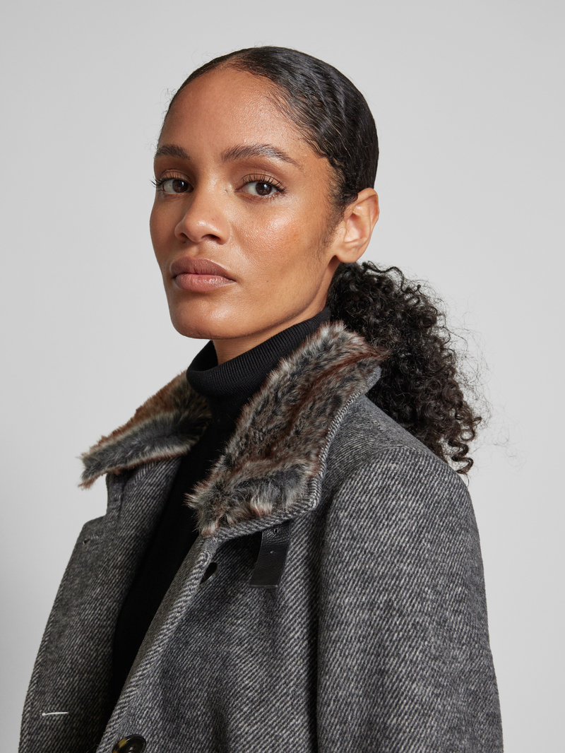 Christian Berg Woman Selection Jas met opstaande kraag