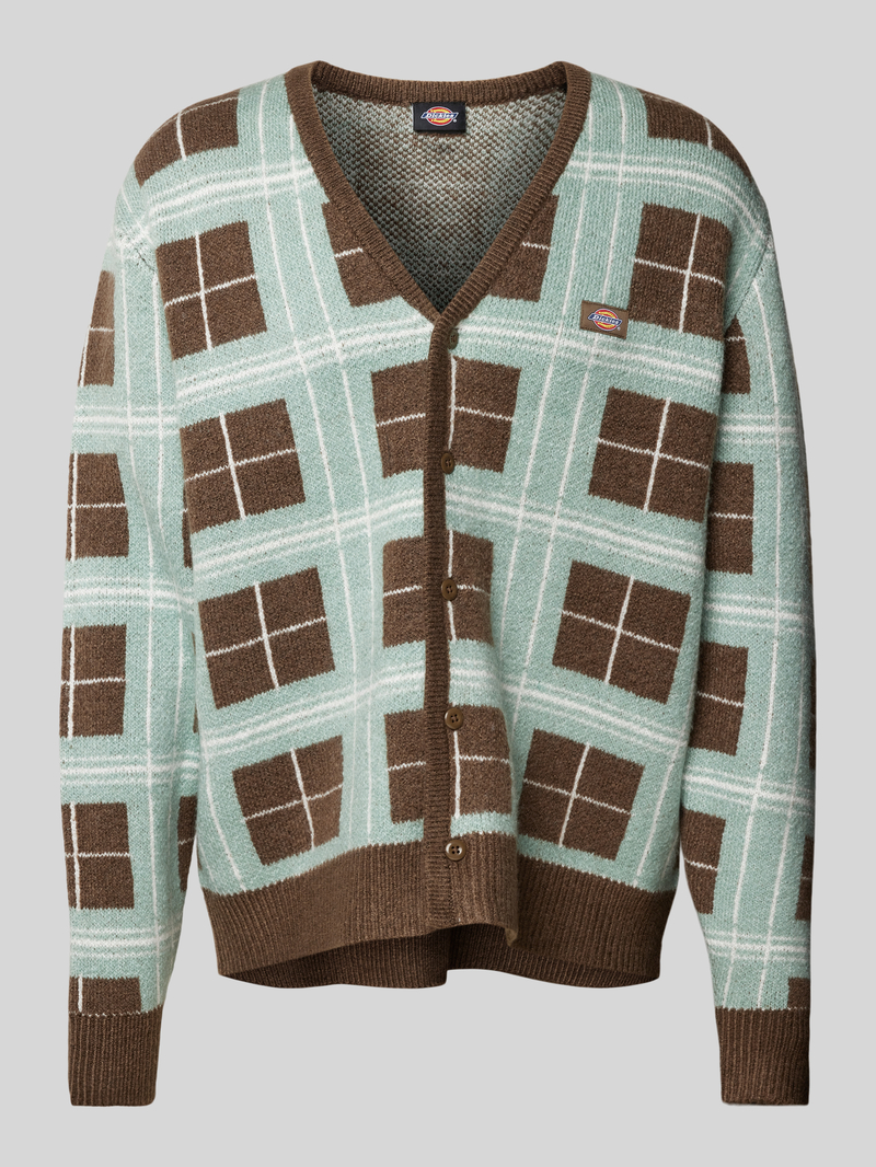 Dickies Cardigan met labelpatch model 'STEVENSVILLE