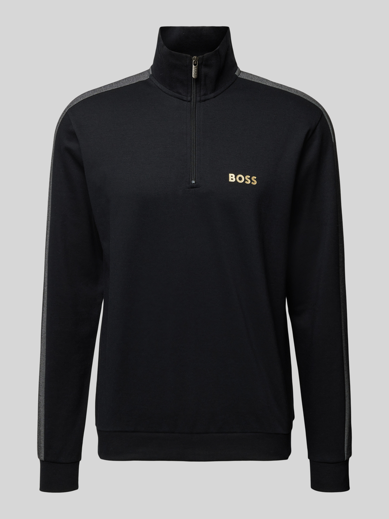 Boss Sweatshirt met labelprint