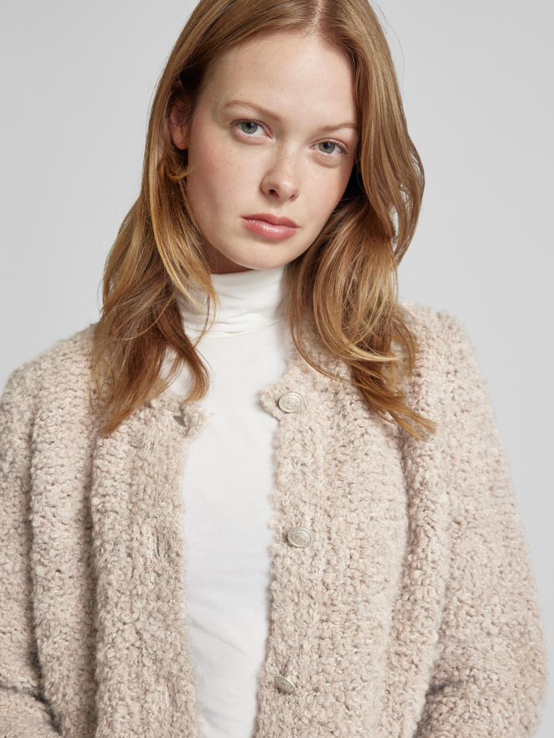 Smith and Soul Gebreide pullover met knoopsluiting