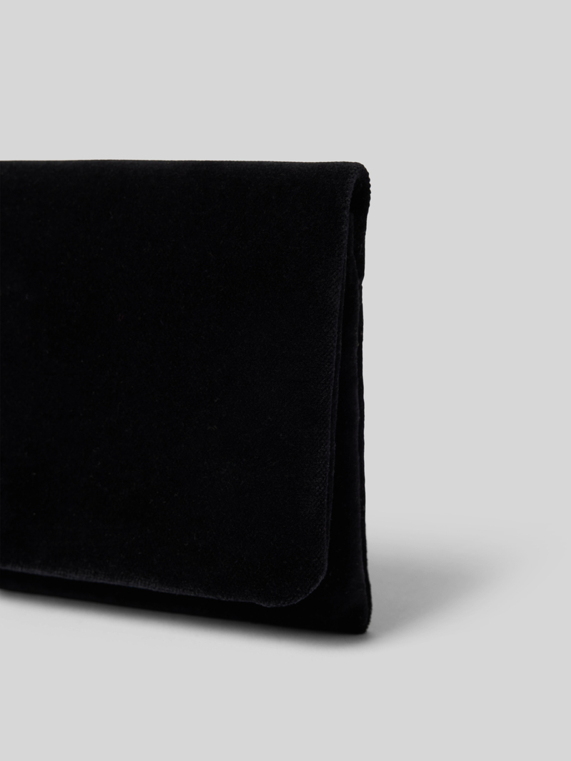 abro Clutch in fluweellook model 'Royal Velvet'