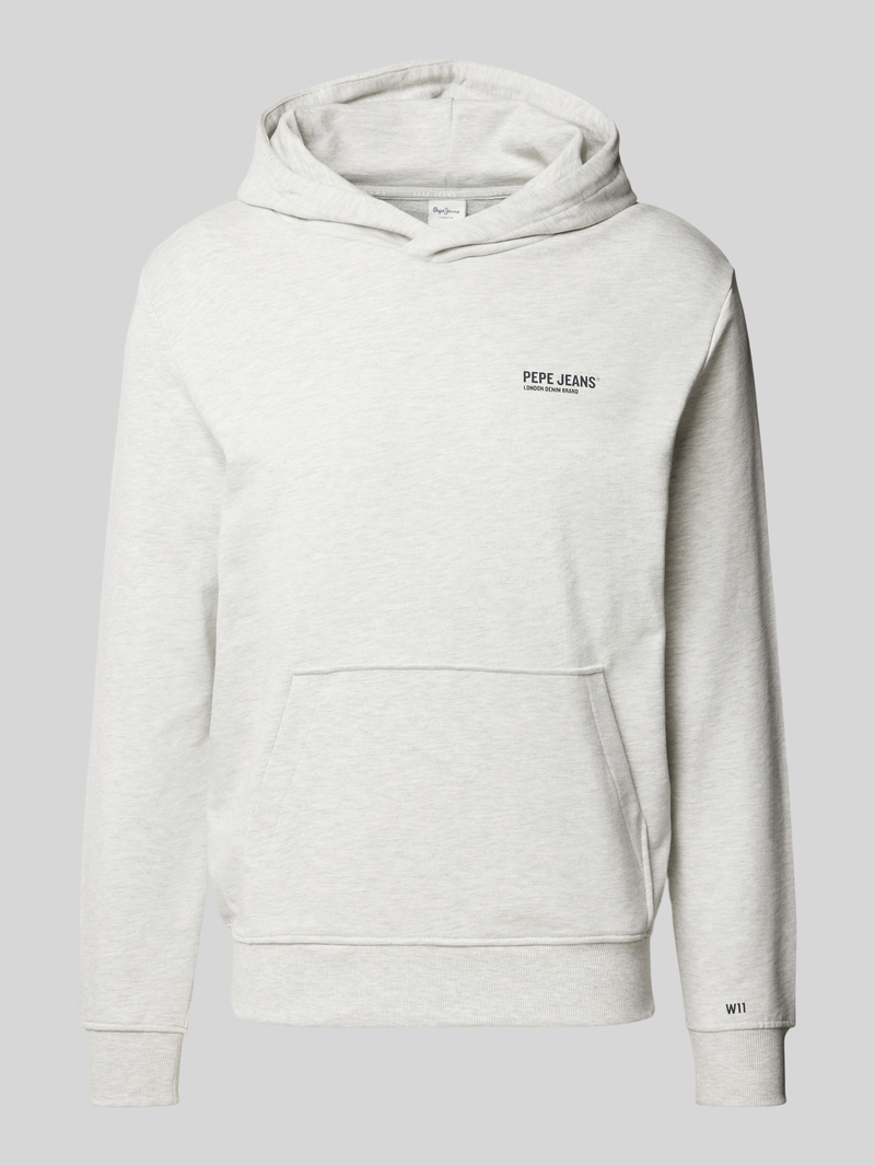 Pepe Jeans Hoodie met labelprint