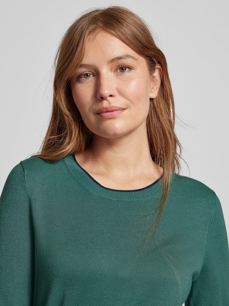 Christian Berg Woman Gebreide pullover met ronde hals