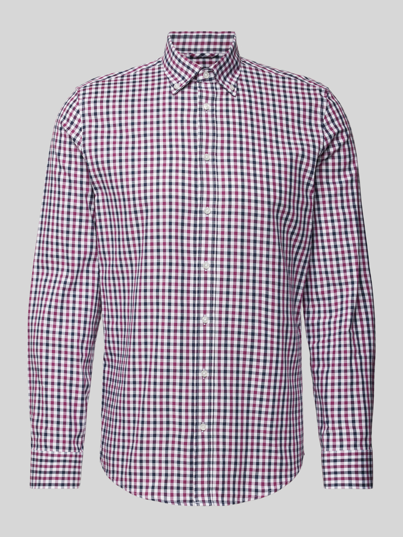 seidensticker Slim fit zakelijk overhemd met button-downkraag