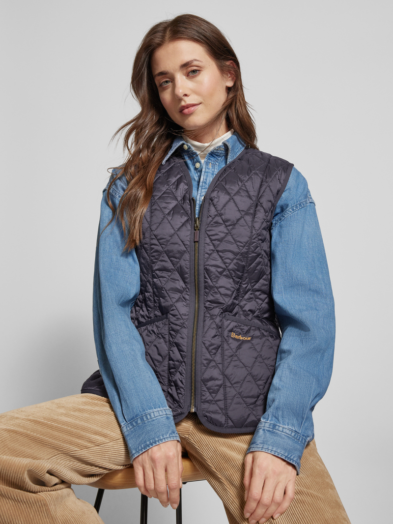Barbour Bodywarmer met ritssluiting model 'BETTY'