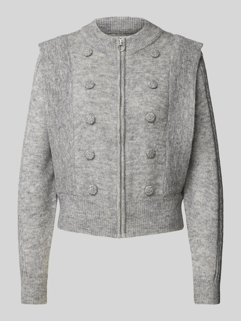 LOLLYS LAUNDRY Gebreid jack met ritssluiting model 'Novia'