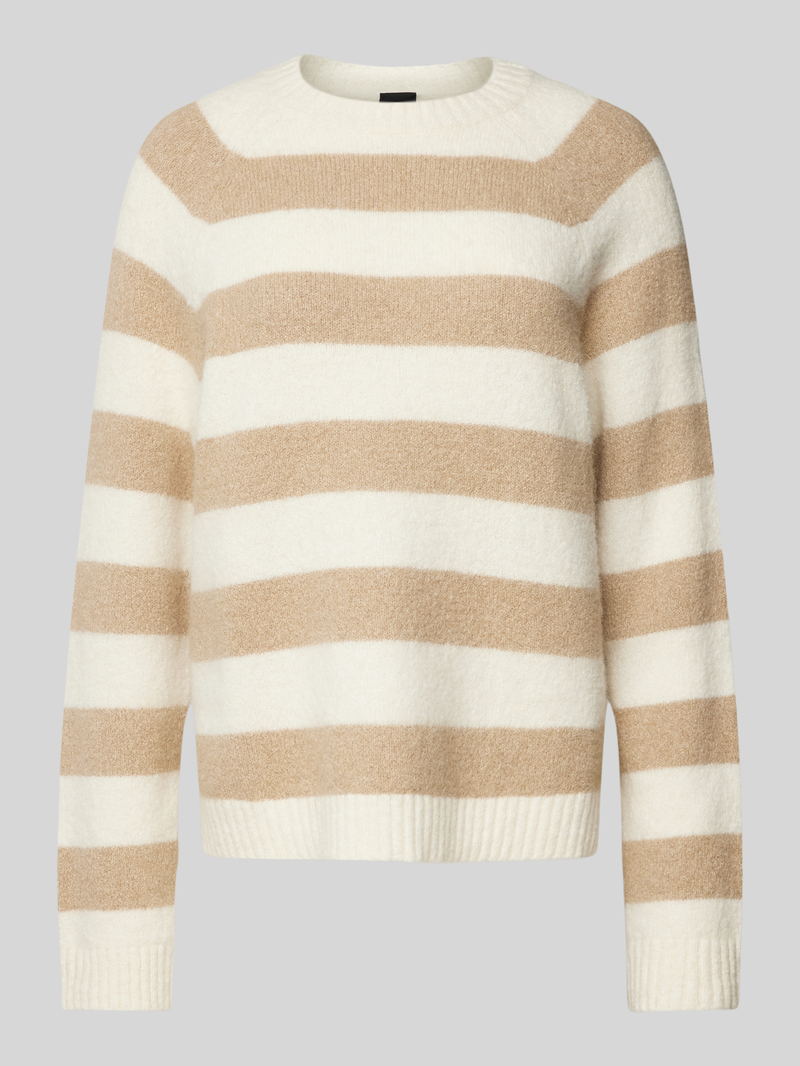 Boss Gebreide pullover van alpacamix met ronde hals