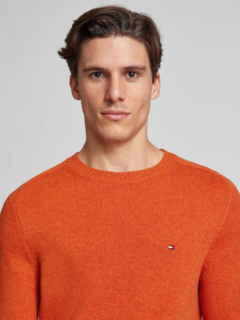 Tommy Hilfiger Wollen pullover met logostitching