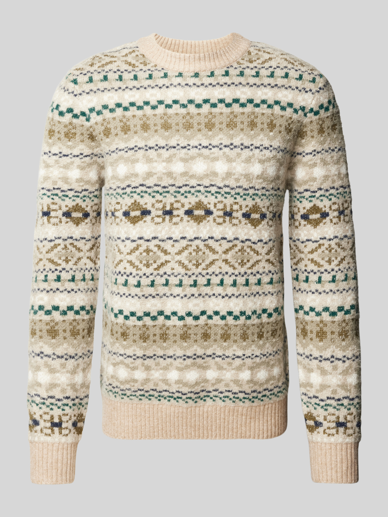 Jack & Jones Premium Gebreide pullover met ronde hals model 'BLUDAVE'