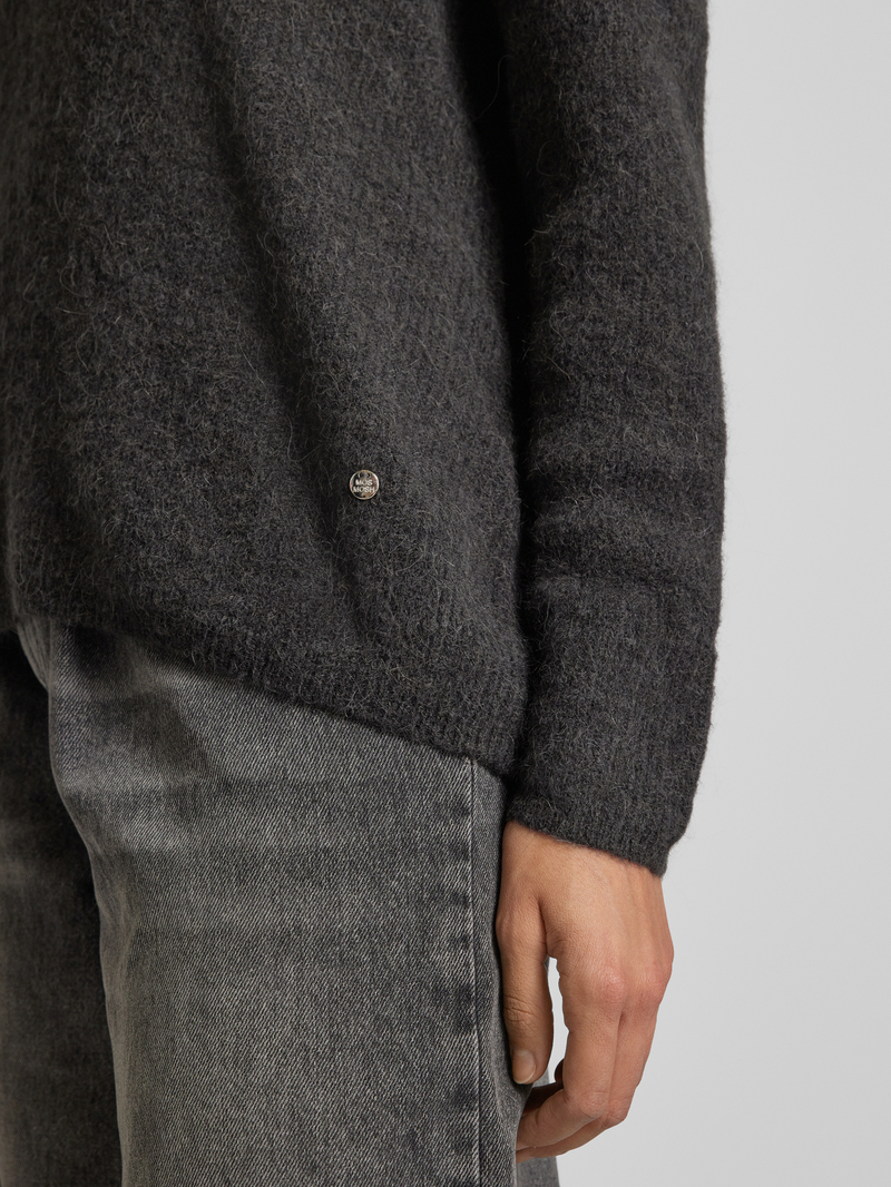 MOS MOSH Gebreide pullover met V-hals model 'THORA'