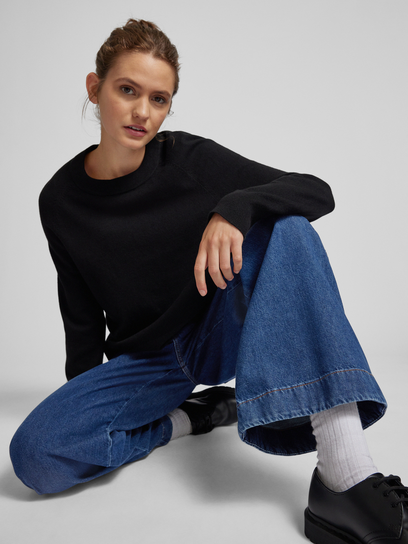 Marc O'Polo DENIM Relaxed fit jeans met labelpatch