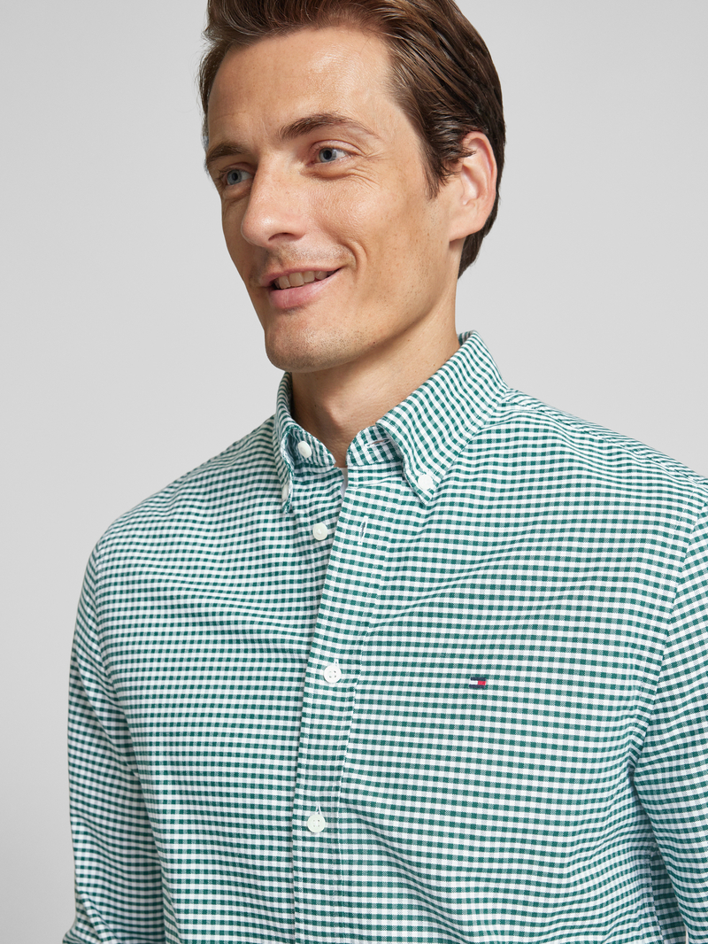 Tommy Hilfiger Regular fit vrijetijdsoverhemd met button-downkraag model 'HERITAGE'