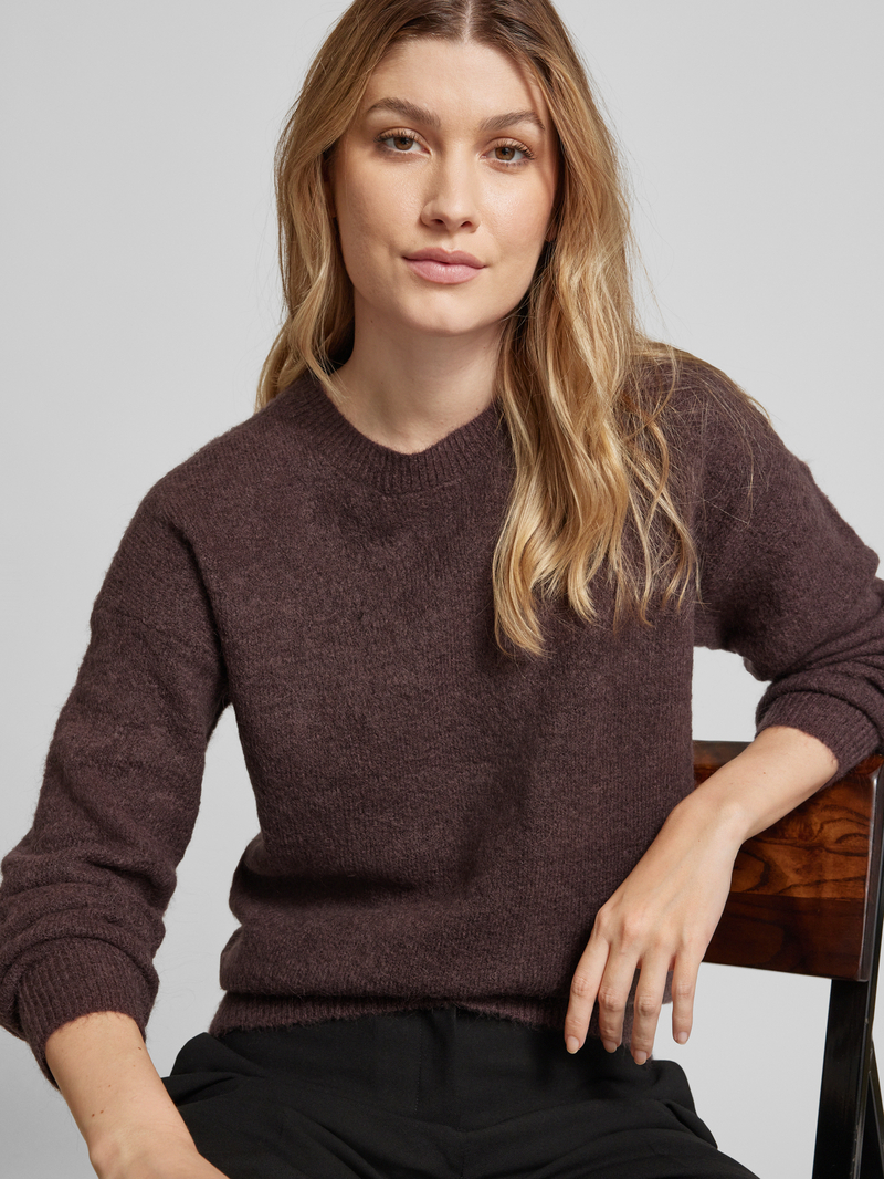 MSCH Copenhagen Gebreide pullover met ribboorden model 'Festina'