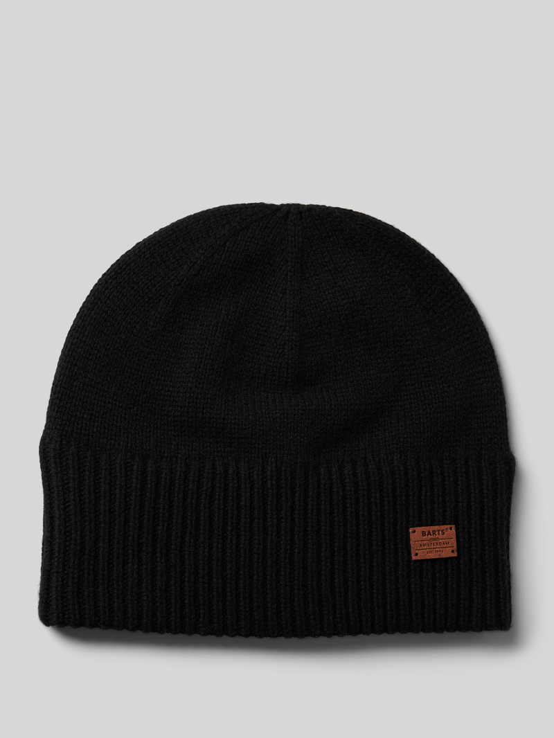 Barts Beanie met labelapplicatie model 'LACKE'