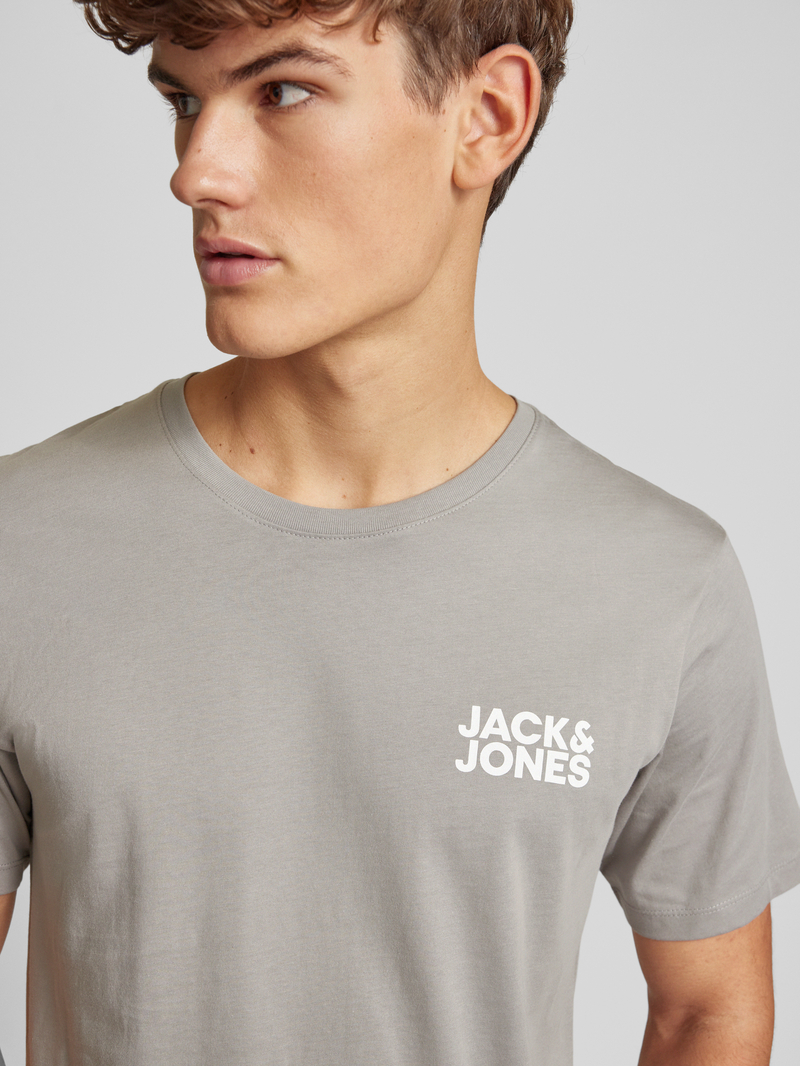 jack & jones T-shirt met labelprint model 'ECORP'