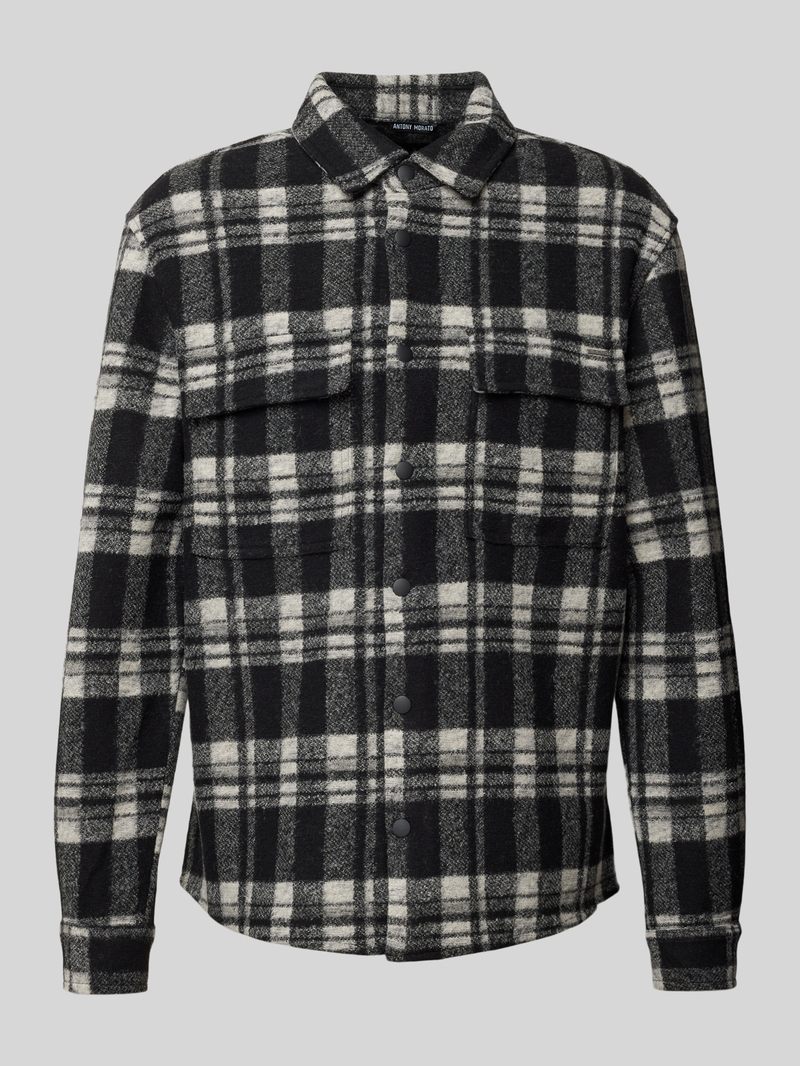 Antony Morato Regular fit overhemdjack met borstzakken
