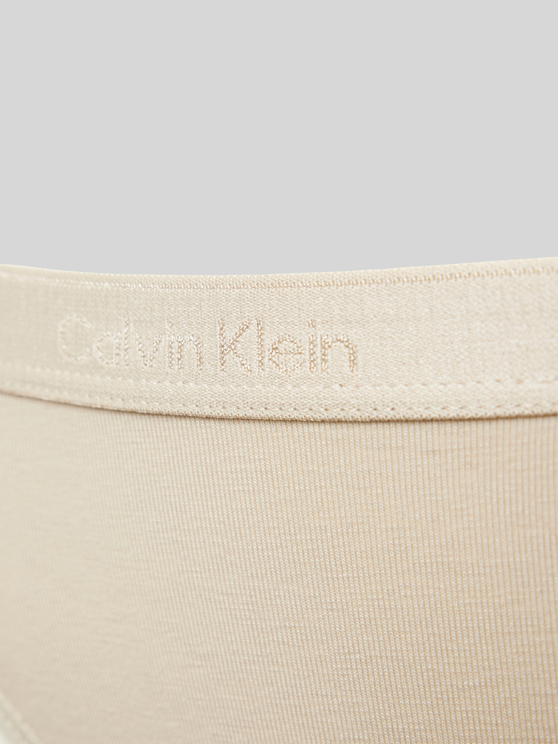 Calvin Klein Underwear String met elastische band met logo in een set van 3 stuks