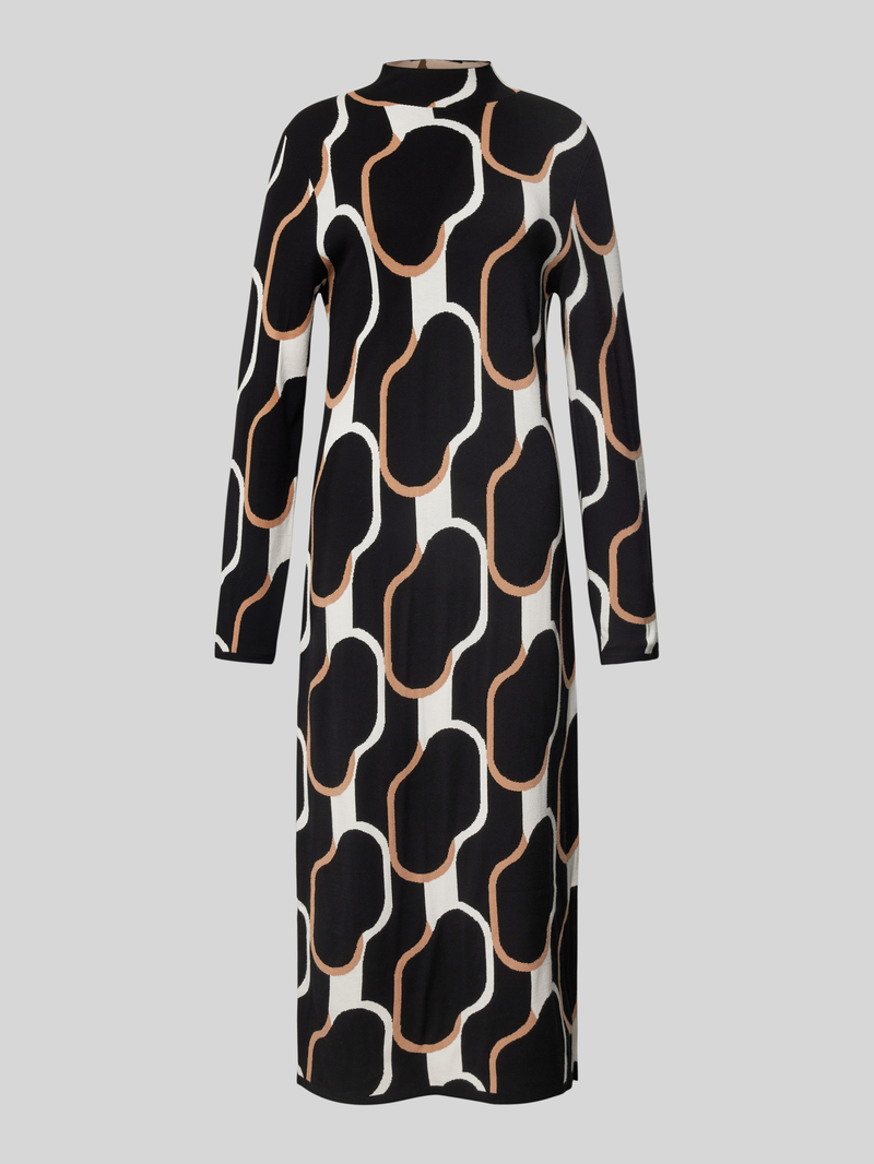 s.Oliver BLACK LABEL Gebreide jurk met opstaande kraag