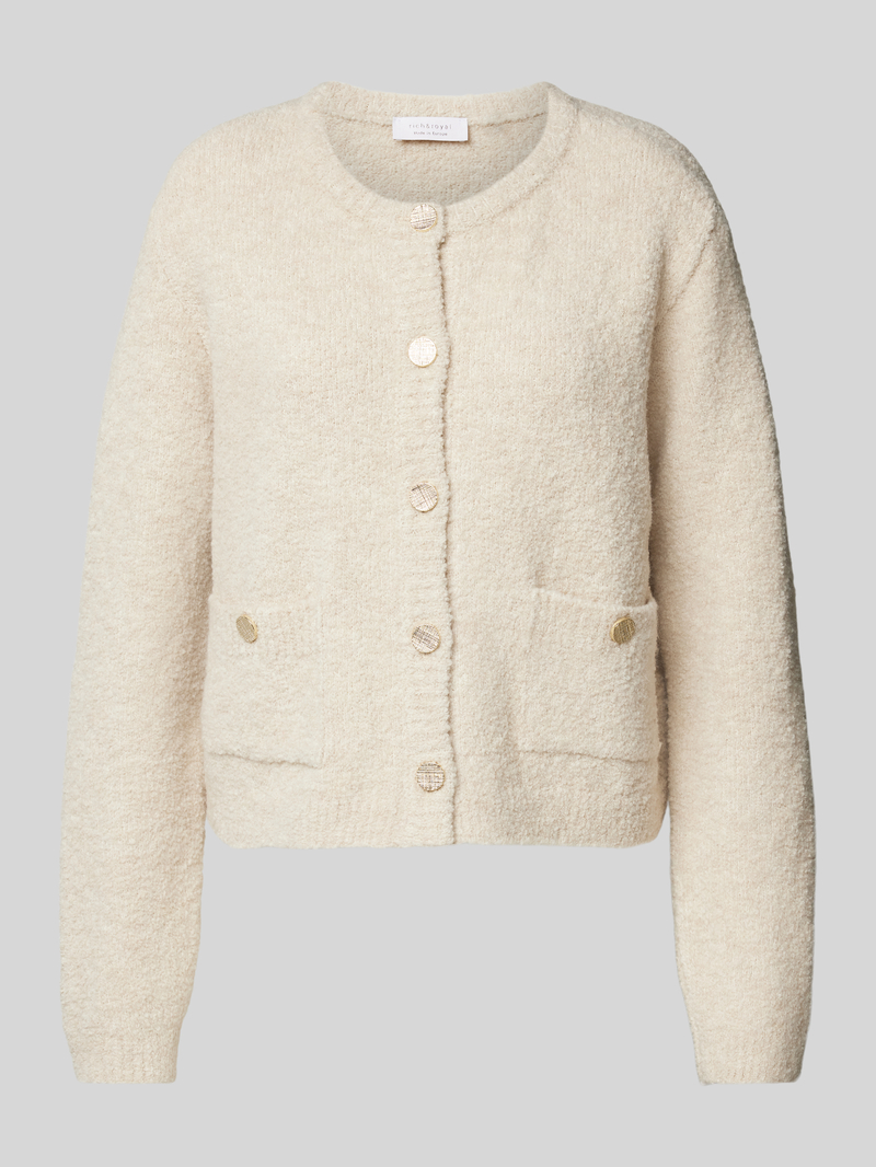 Rich & Royal Cardigan met ronde hals