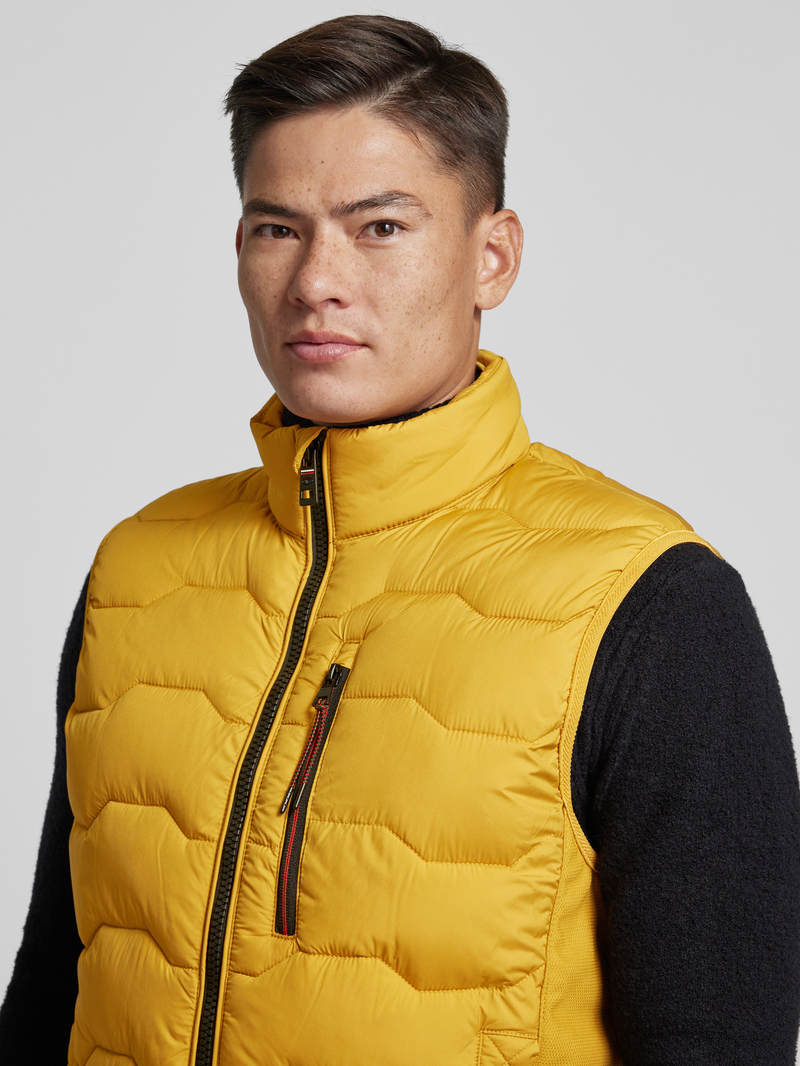 Tom Tailor Regular fit bodywarmer met borstzak met rits