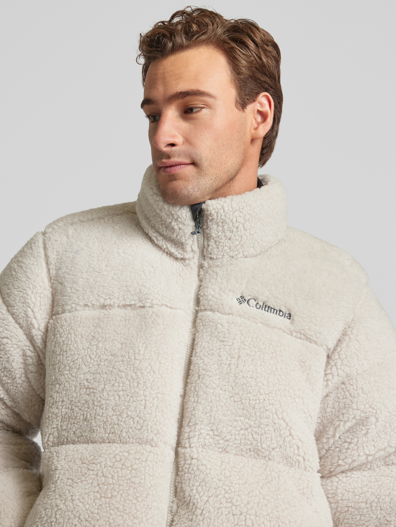 Columbia Gewatteerd jack met labelstitching