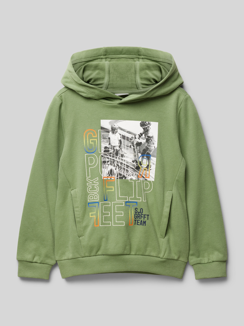 S.Oliver RED LABEL Regular fit hoodie met fotoprint