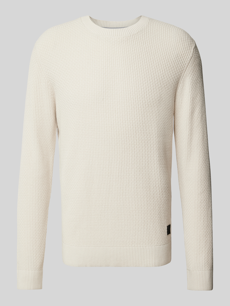 s.Oliver RED LABEL Regular fit pullover met structuurmotief