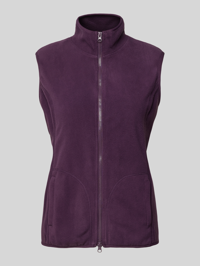 Christian Berg Woman Fleecegilet met opstaande kraag