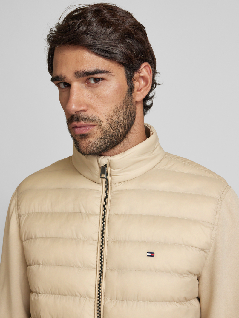 Tommy Hilfiger Gewatteerd jack met opstaande kraag model 'MIX MEDIA'