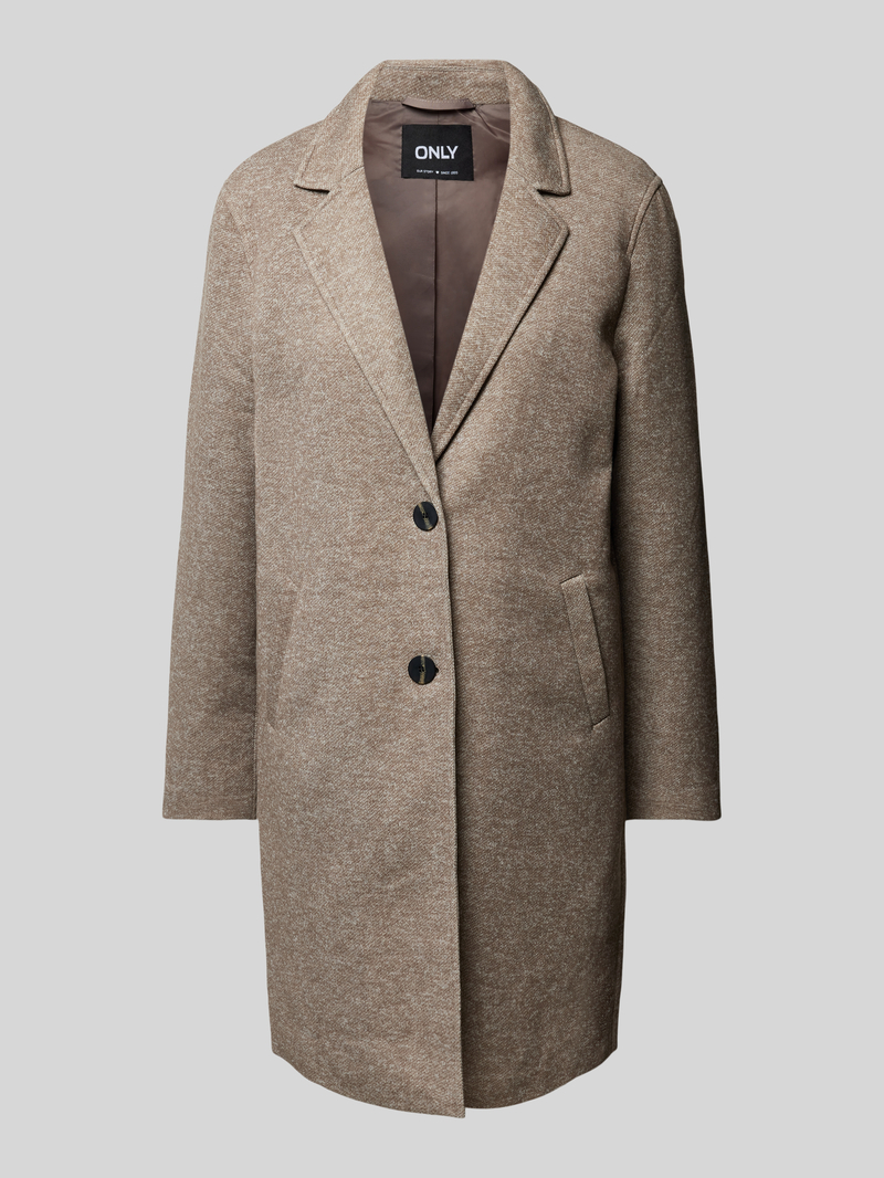 Only Lange jas met reverskraag model 'SEDONA'