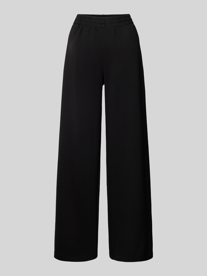 MSCH Copenhagen Wide leg stoffen broek met elastische band model 'Edilina'