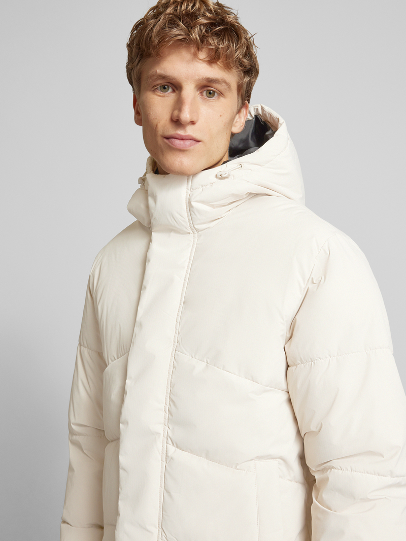 jack & jones Gewatteerd jack met opstaande kraag model 'WORLD'