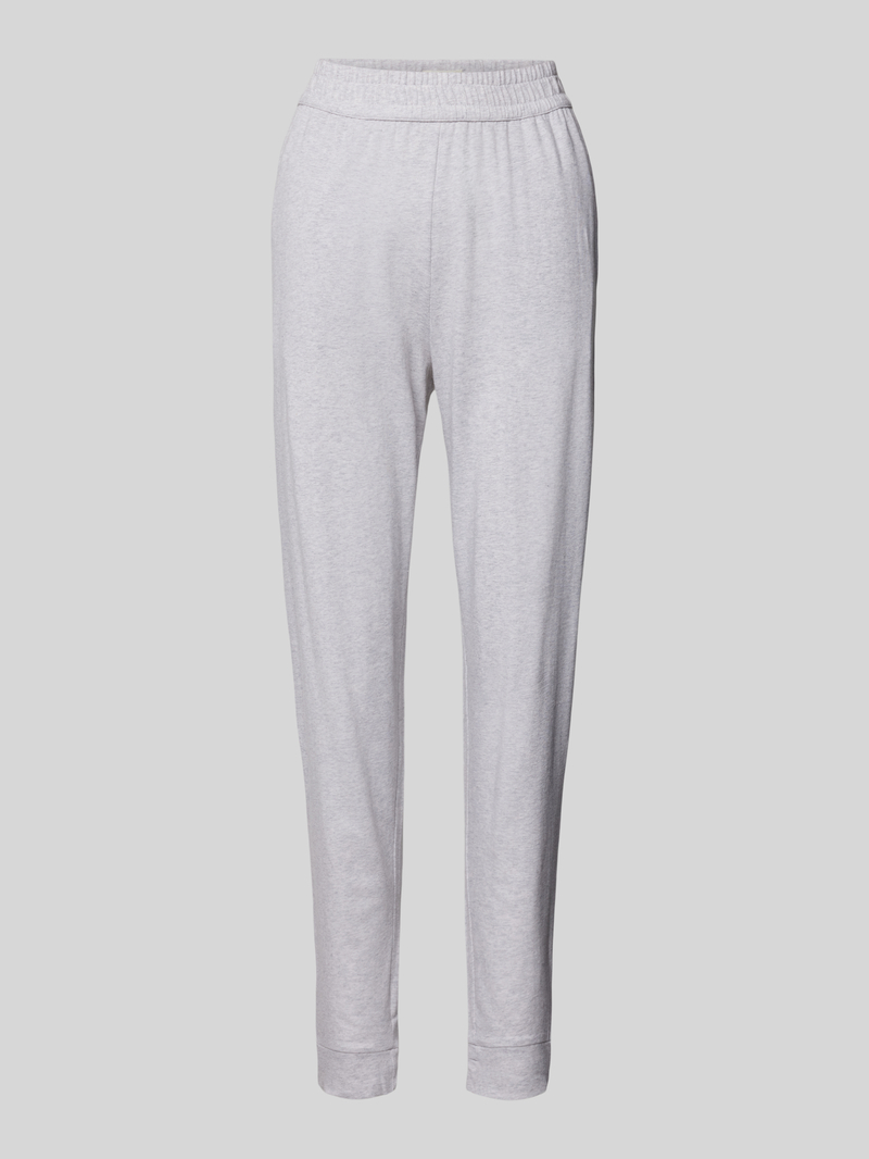 Schiesser Relaxed fit sweatpants met deelnaden