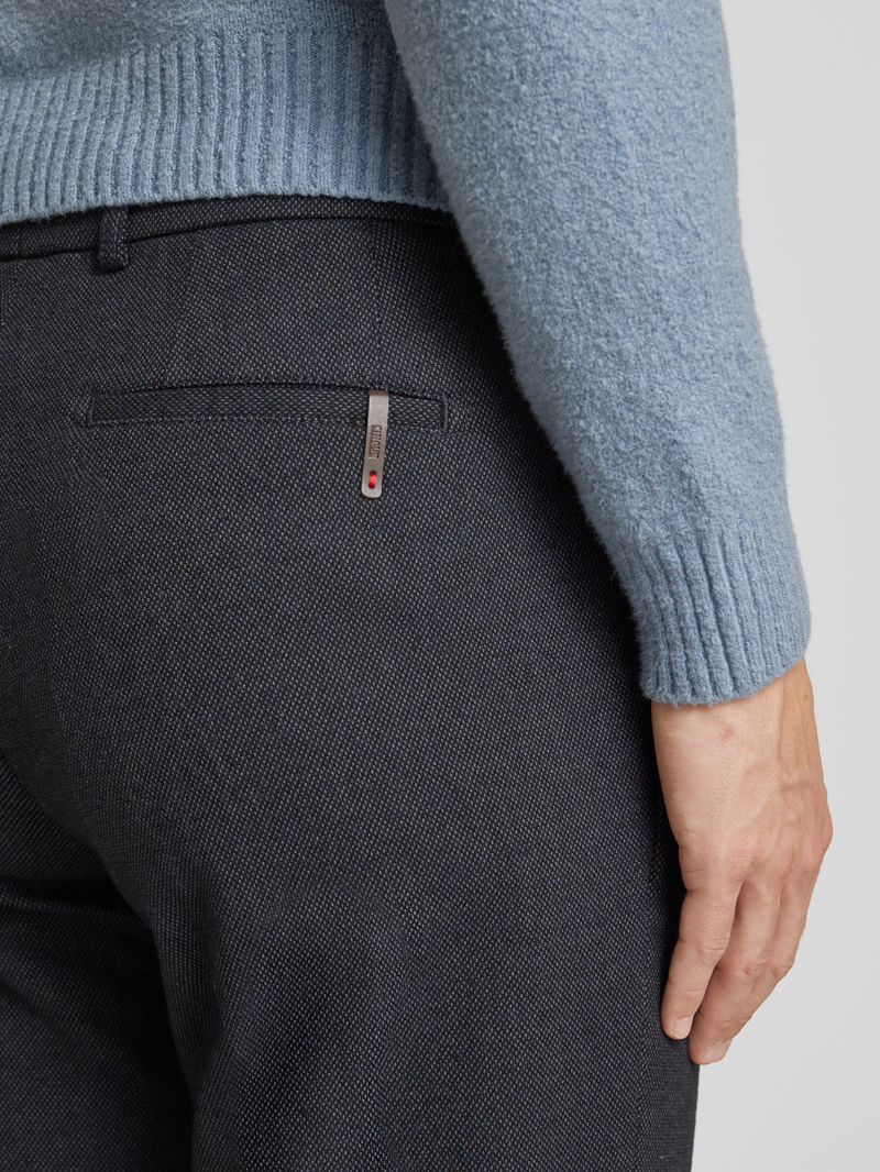 CINQUE Slim fit stoffen broek met persplooien model 'BRAVO'