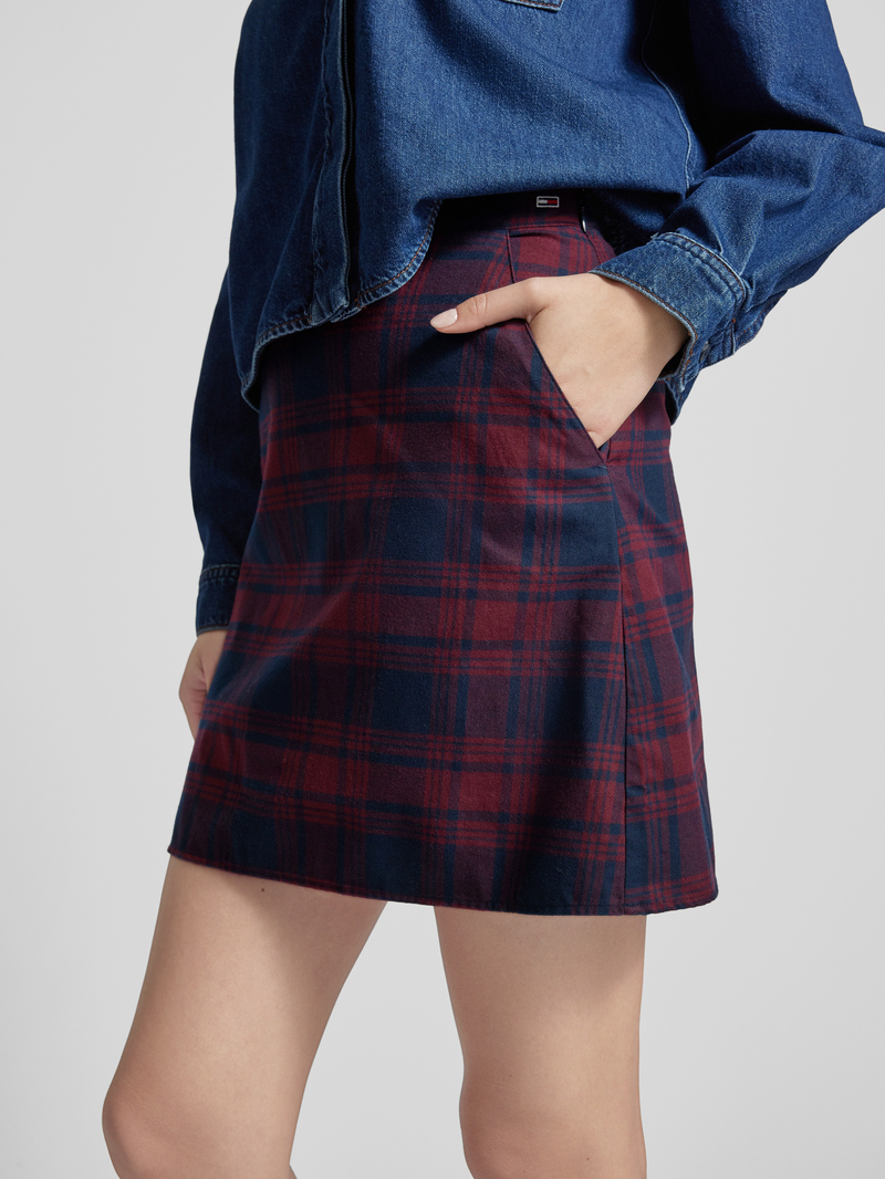 Tommy Jeans Minirok met naadritssluiting
