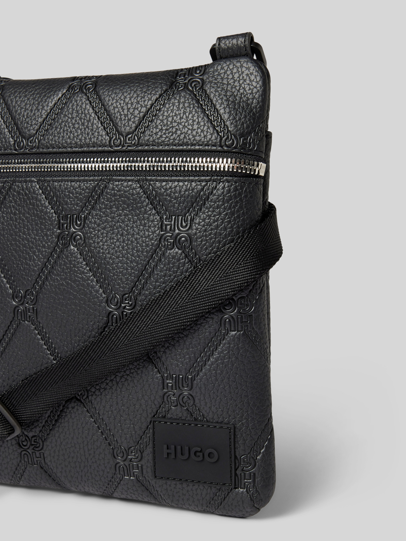 HUGO Schoudertas met labeldetail model 'Ethon'