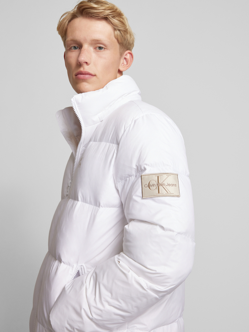 Calvin Klein Jeans Donsjack met vulling van dons en veren model 'ESSENTIALS'