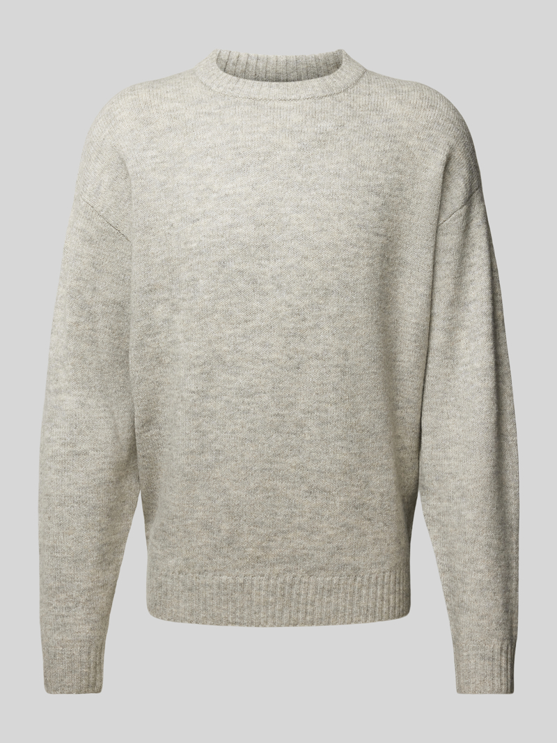 Jack & jones Gebreide pullover met ronde hals, model 'OLLIE'