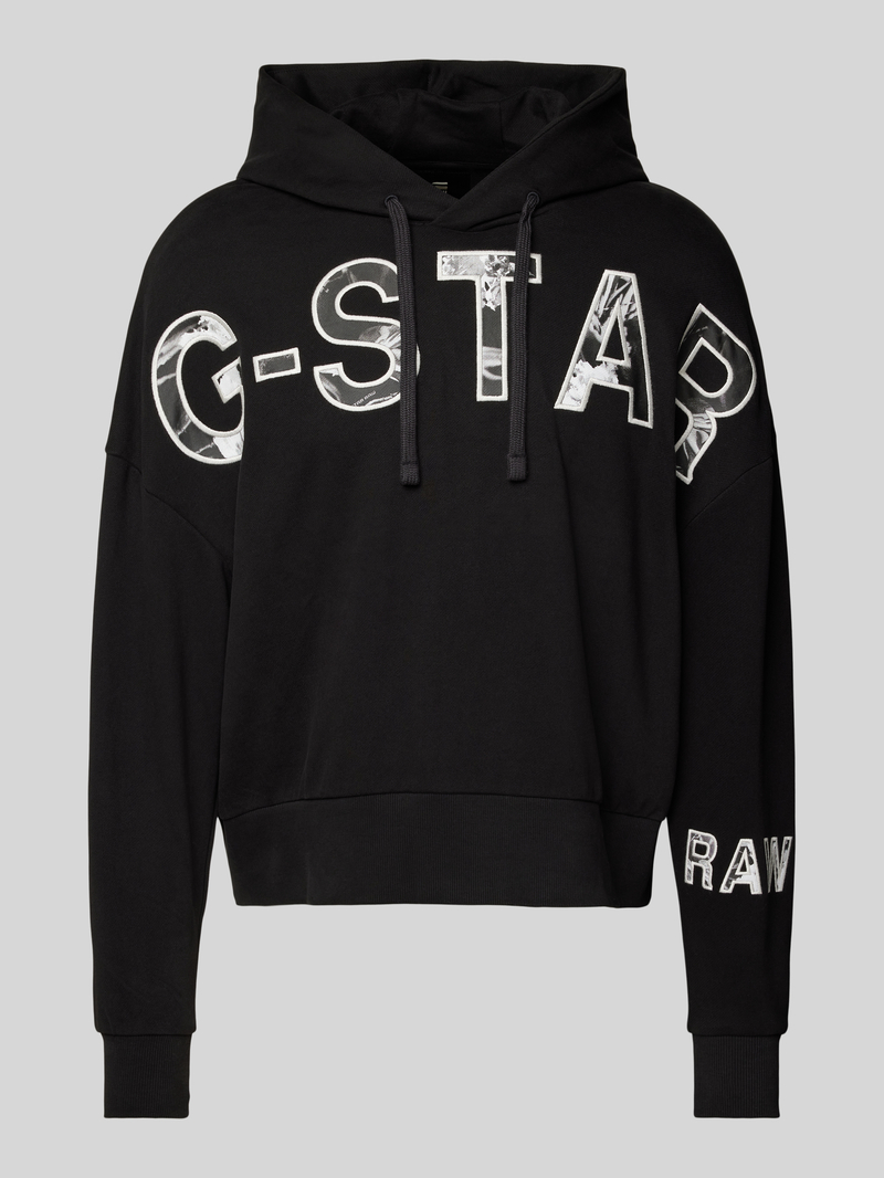 G-Star Raw Oversized hoodie met labelstatement