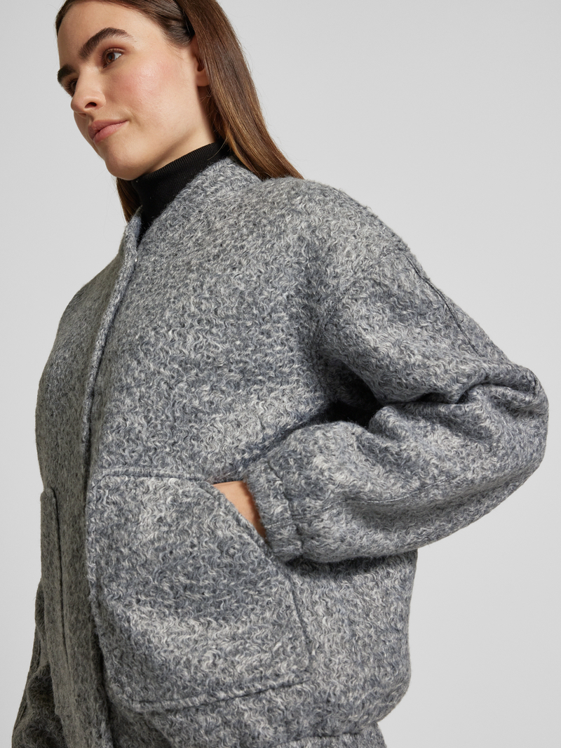 Vero Moda Loose fit blouson met collegekraag model 'AMBER ELITE'