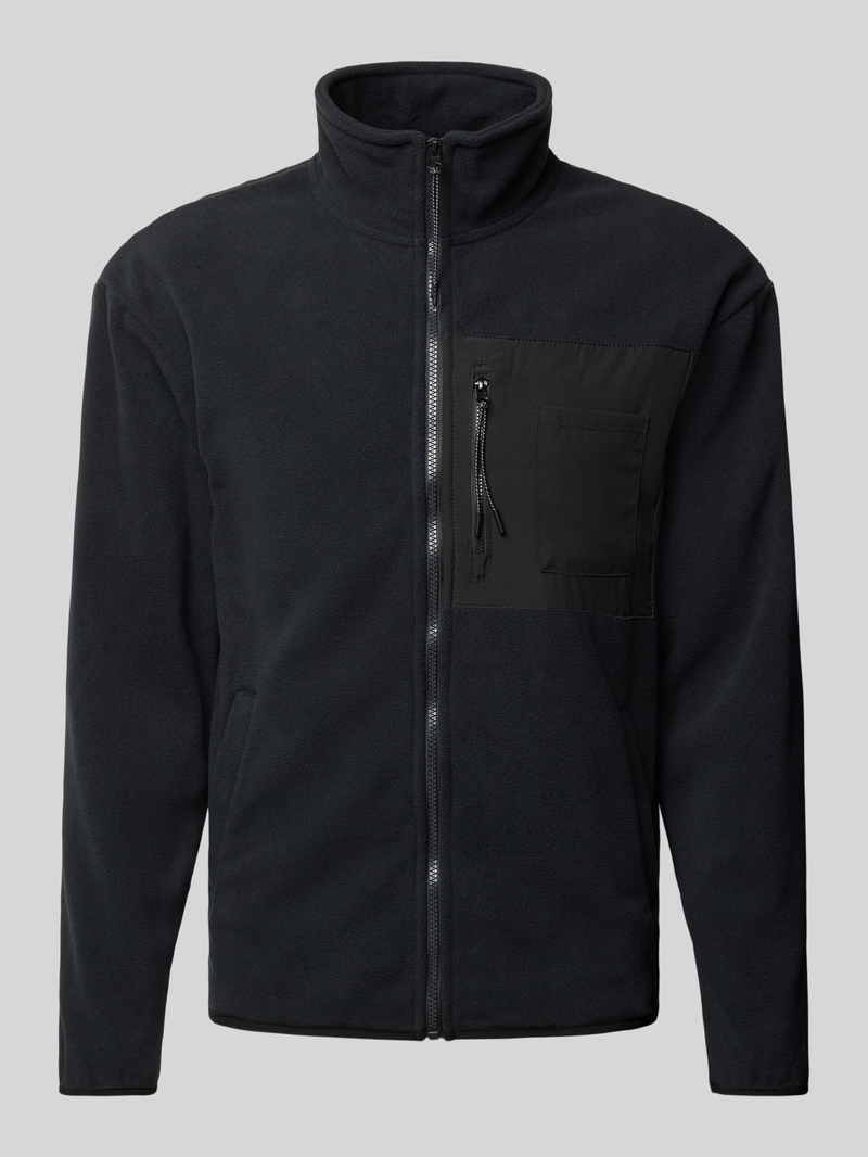 Blend Fleecejack met borstzak