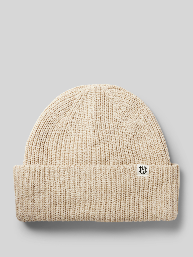 MSCH Copenhagen Beanie met logopatch model 'Galline Rachelle'