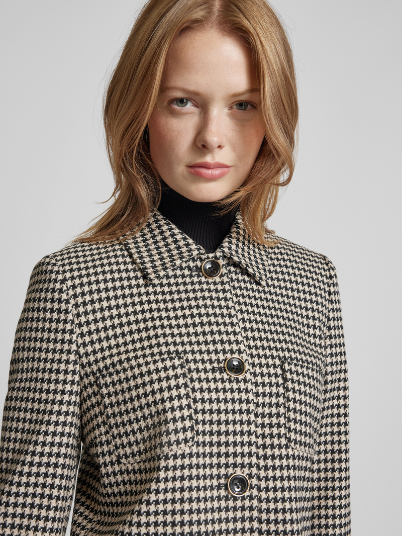 Christian Berg Woman Selection Blazer met platte kraag