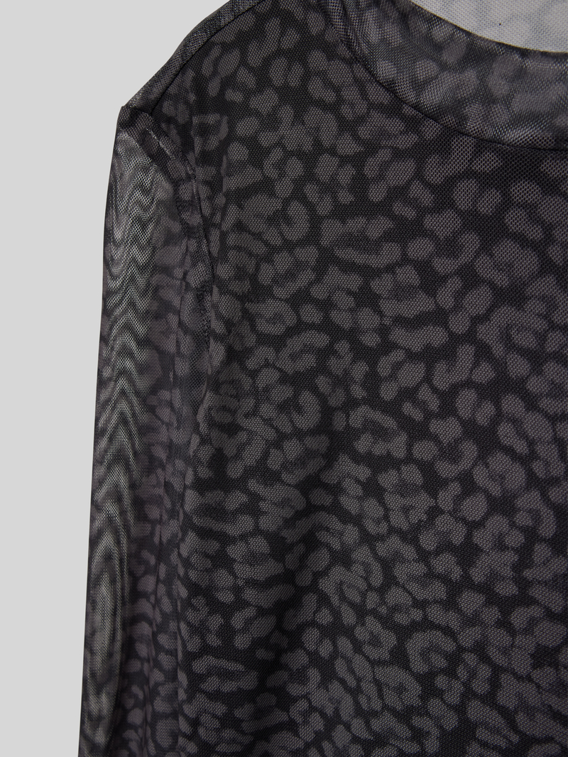 Only Shirt met lange mouwen en opstaande kraag model 'ERICA'