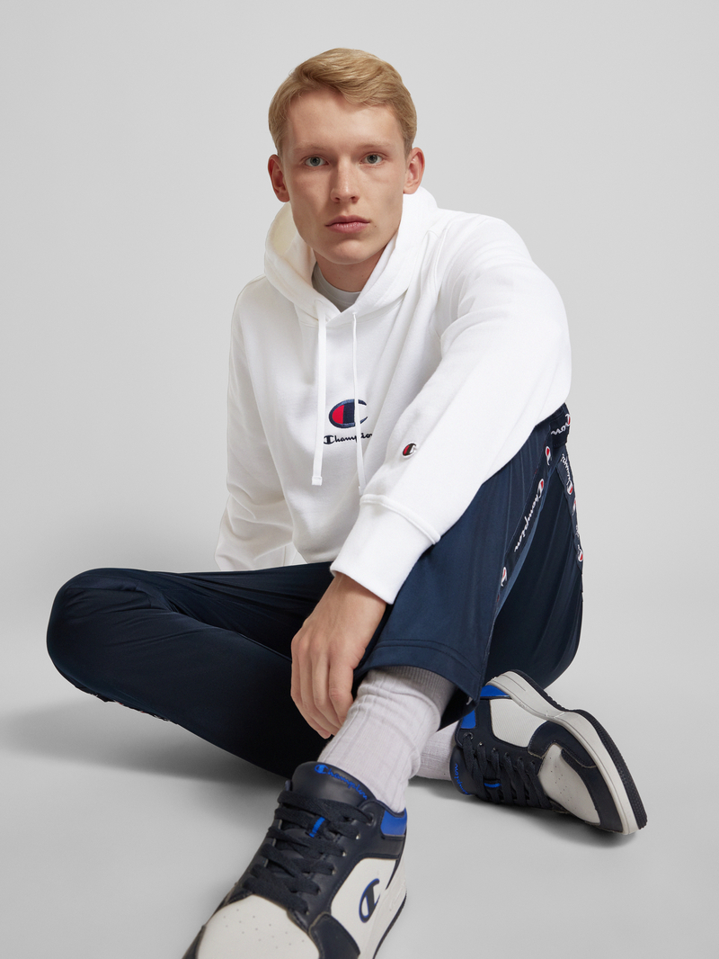 Champion Hoodie met labelstitching