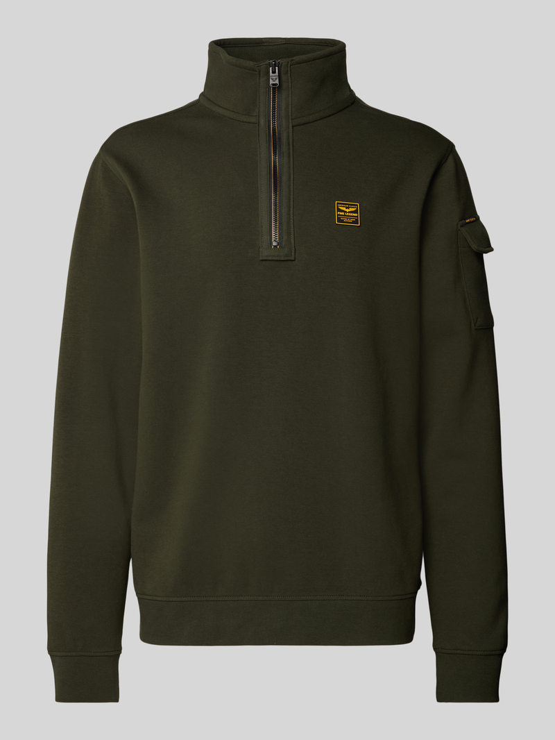 PME Legend Sweatshirt met opstaande kraag